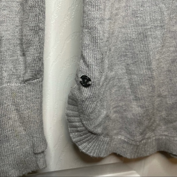 Lululemon Hello Aloe Pullover Crewneck Sweater Top Heathered Silver screen 4 - Picture 8 of 9